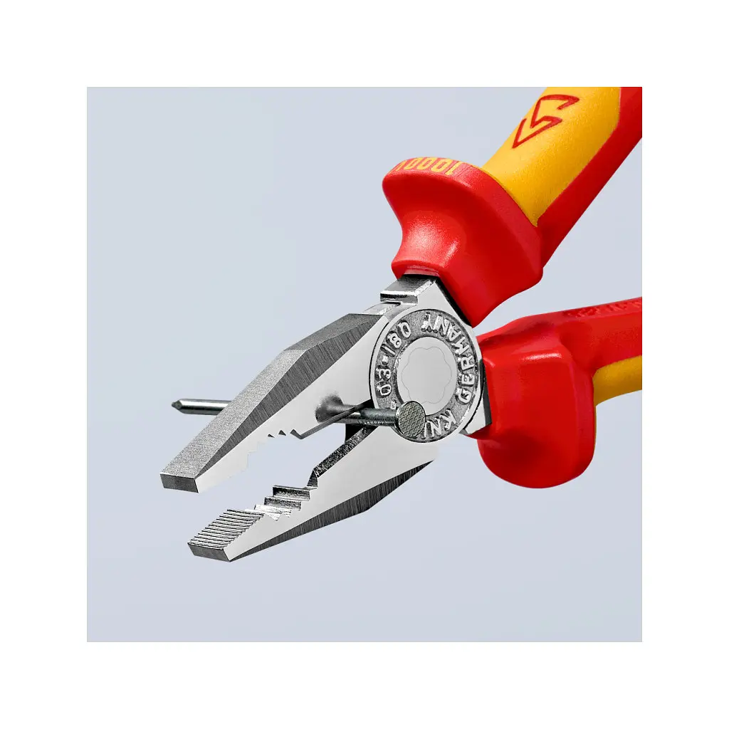 Плоскогубці KNIPEX комбіновані діелектричні VDE (03 06 160) - фото 8