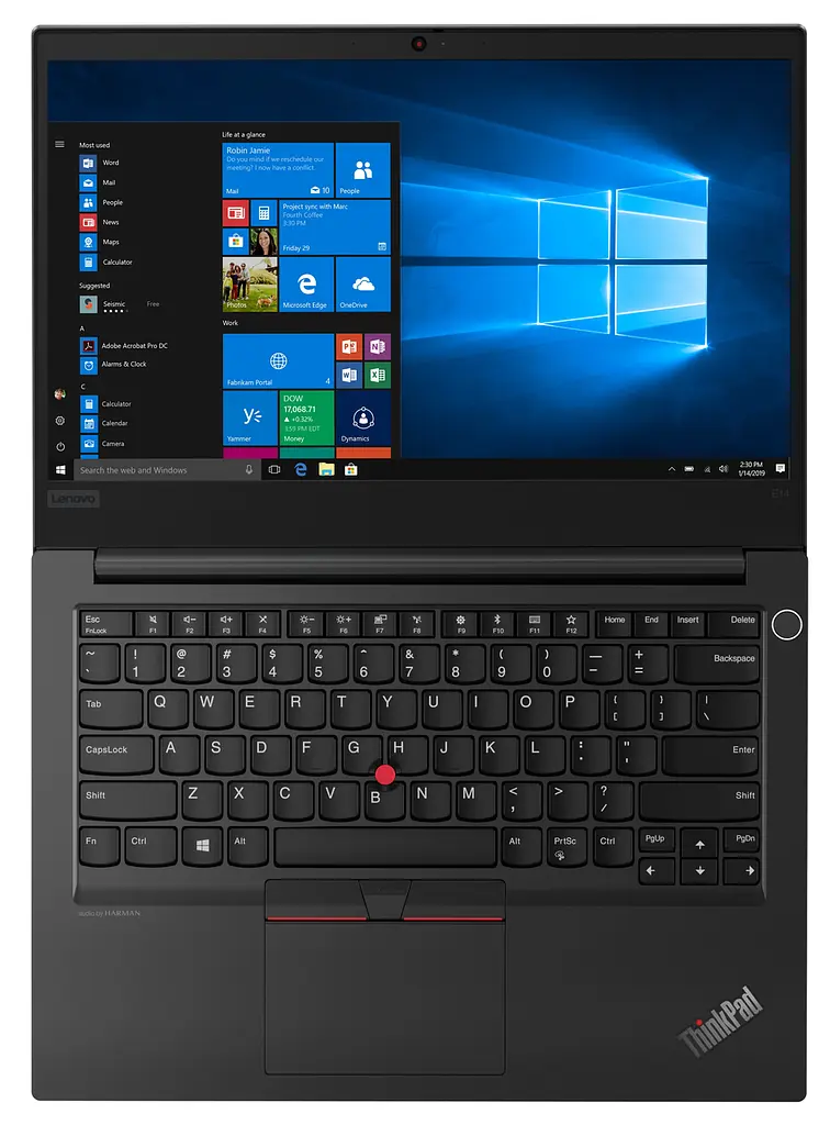 Ноутбук Lenovo ThinkPad E14 (20RA000WRT) Black (20RA000WRT) - фото 8