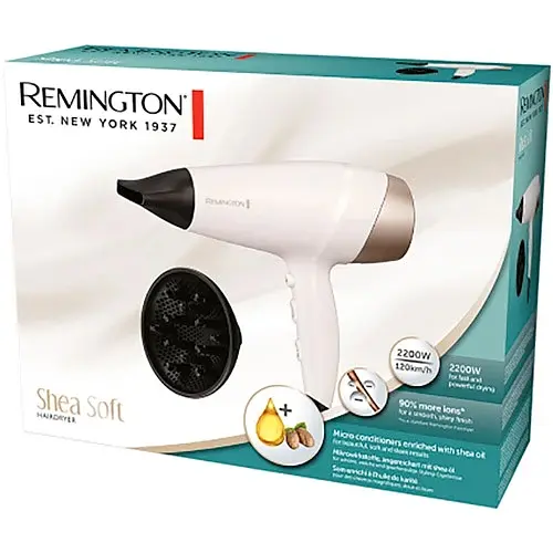 Фен Remington D4740 E51 Shea Soft Hairdryer (45737560100) - фото 5