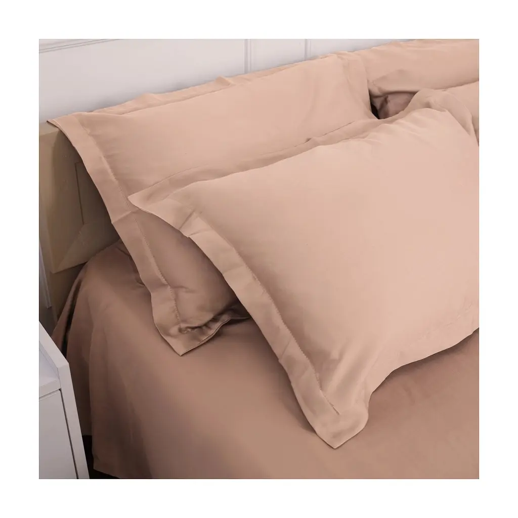 Постільна білизна MirSon Tencel №03 Creamy 143х210 полуторний (2200009369032) - фото 9