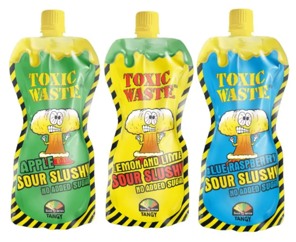 Напій Toxic Waste Blue Raspberry Sour Slushy 250 мл - фото 8