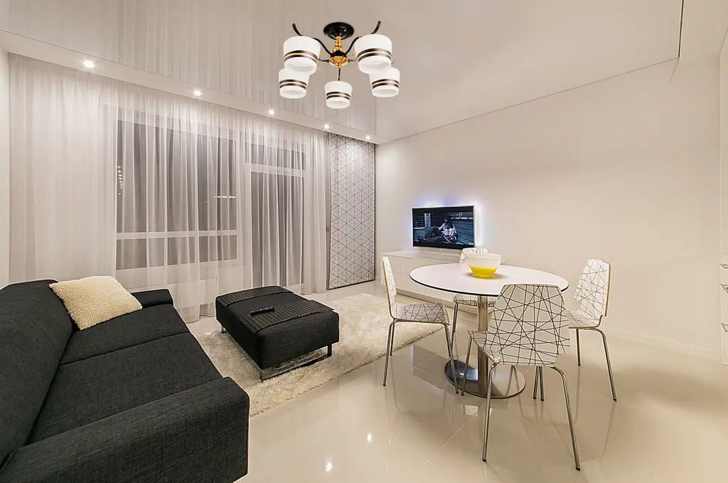 Люстра потолочная Brille в спальню E27 60W BK (LK-708S/5) - фото 5