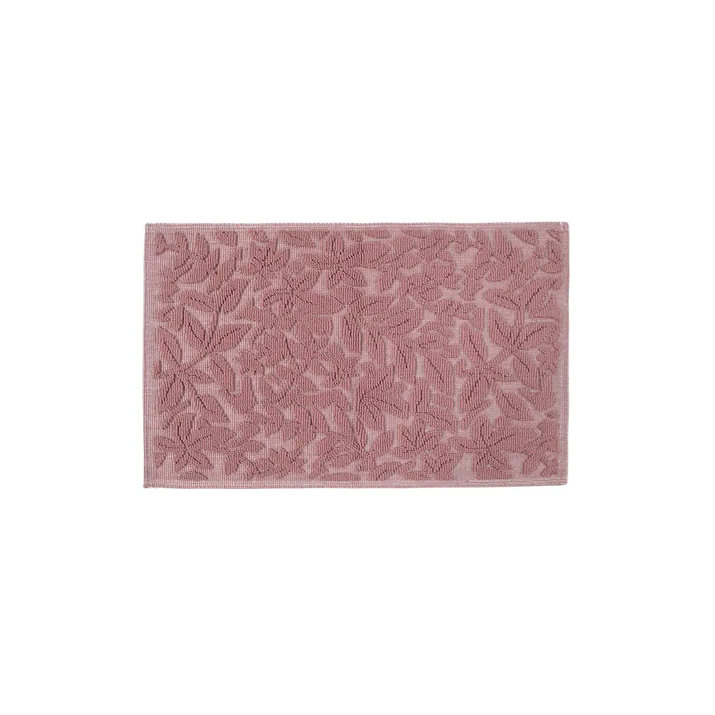 Набор ковриков Karaca Home - Kelly Flower murdum сливовый 50x80+50x40 - фото 2