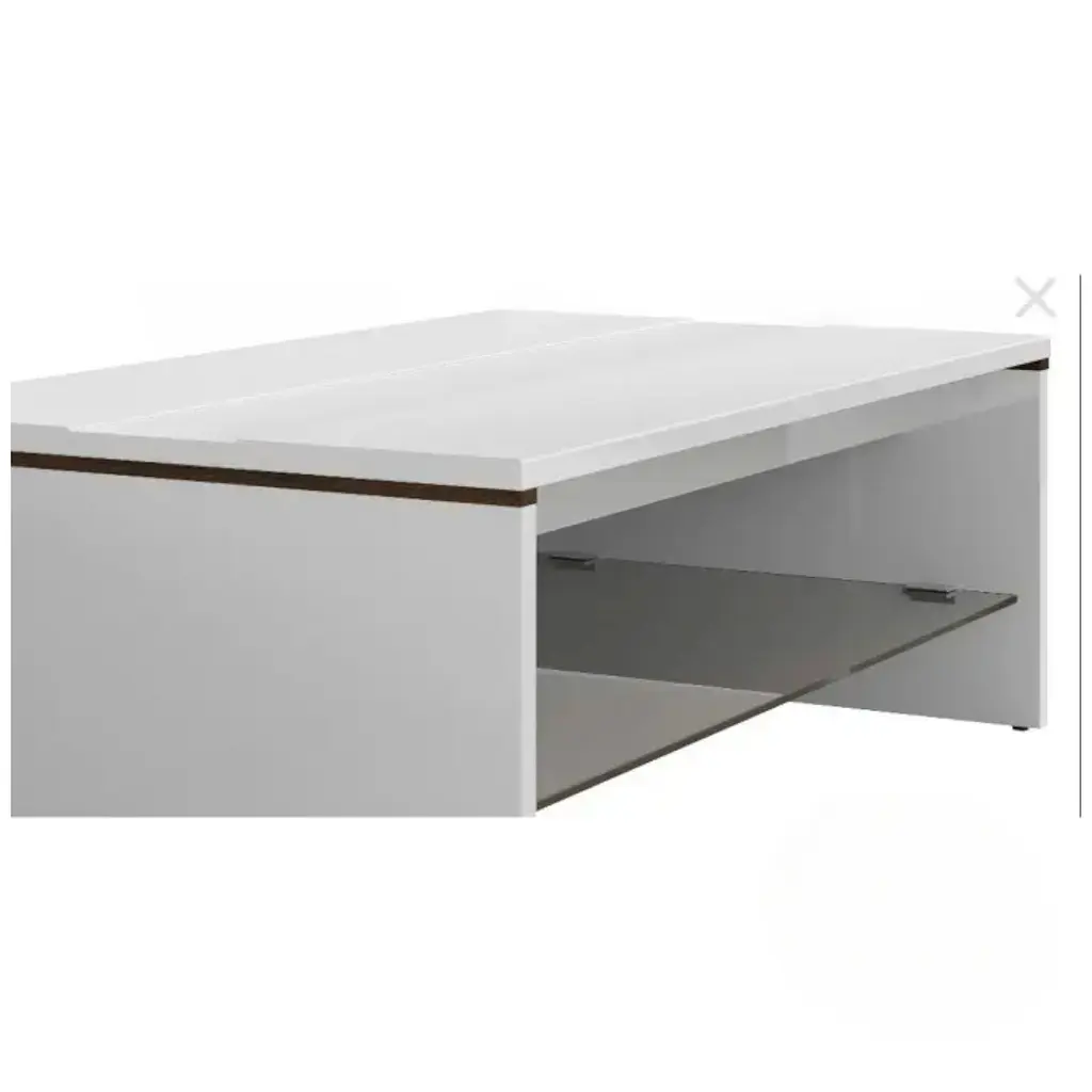 Стол журнальный BRW-Украина Ацтека LAW/4/11 Белый/Белый глянец (BRW-1660) - фото 2