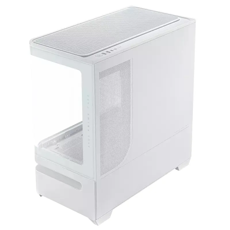 Корпус Asus Prime AP202 Tempered Glas ARGB без БР 2xUSB3.2 1xUSB Type-C Tempered Glass side mATX білий 90DC00P3-B19000 - фото 7