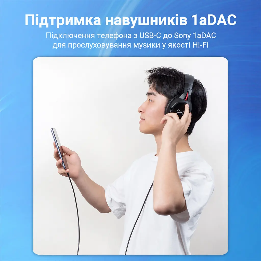 Кабель Vention COVBF USB-C - Micro-USB 1 м чорний (COVBF) - фото 7