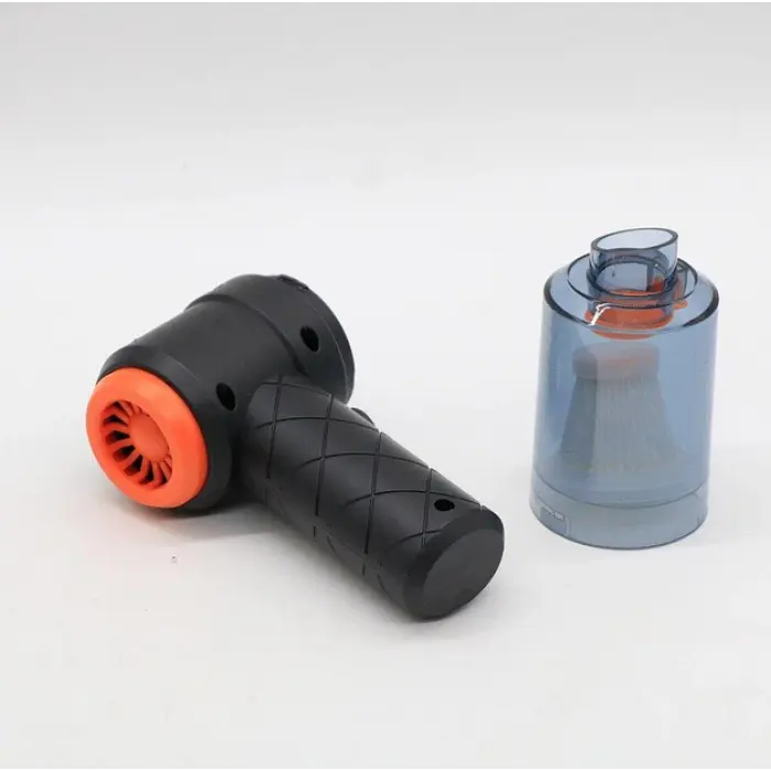 Автомобильный пылесос YT-M2037 портативный аккумуляторный, USB зарядка, чёрный - фото 2