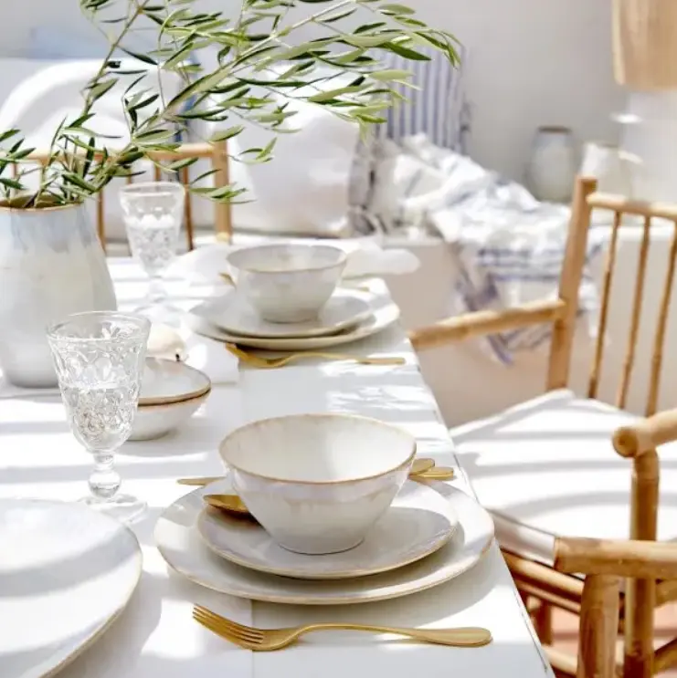 Тарілка Costa Nova Brisa для пасти 23 см біла (560673995180) - фото 6