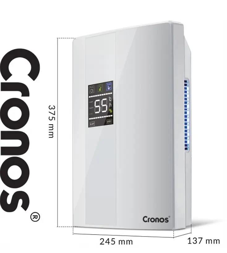 Осушувач повітря Cronos DH2000D 2L White з пультом - фото 10