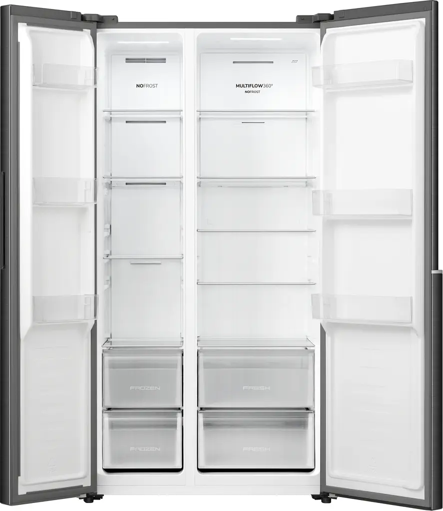 Холодильник Gorenje SBS NRS917E41BX - фото 4