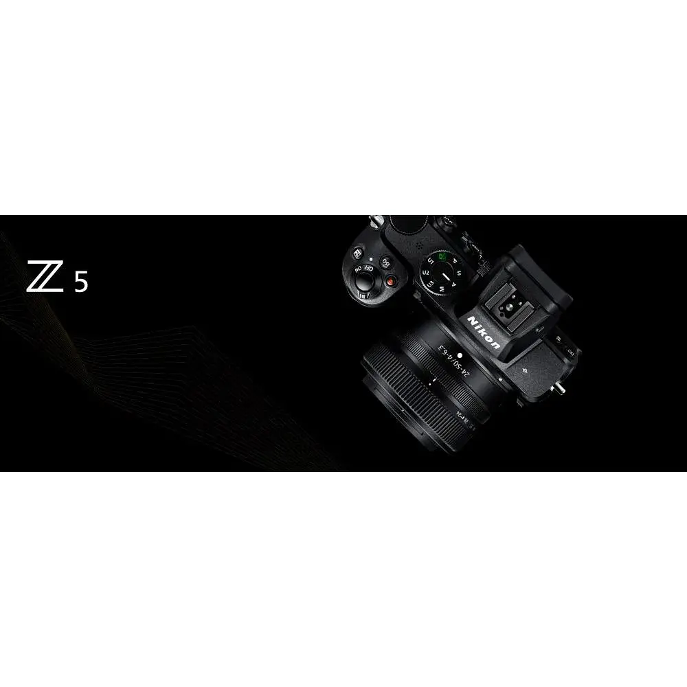 Бездзеркальний фотоапарат Nikon Z 5 Kit Nikkor Z 24-50 mm f/4-6.3 Black [VOA040K001] UA [88932] - фото 13