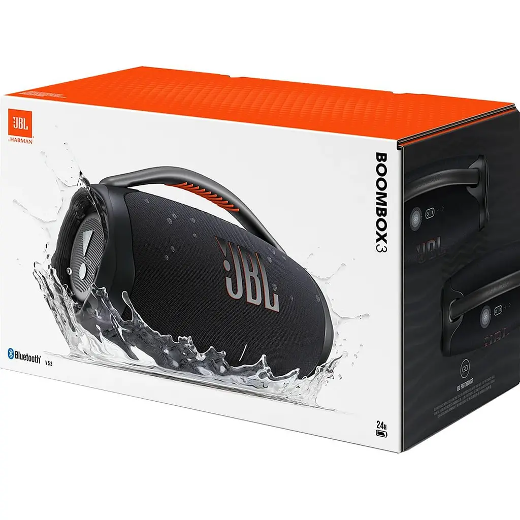 Портативна акустика JBL Boombox 3 Black (JBLBOOMBOX3BLKEP) - фото 7