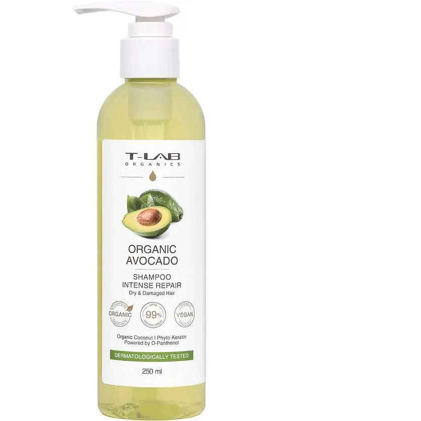 Подарочный набор T-LAB Organics Organic Avocado Shampoo and Mask Set: шампунь 250 мл + маска 250 мл (667228) - фото 2