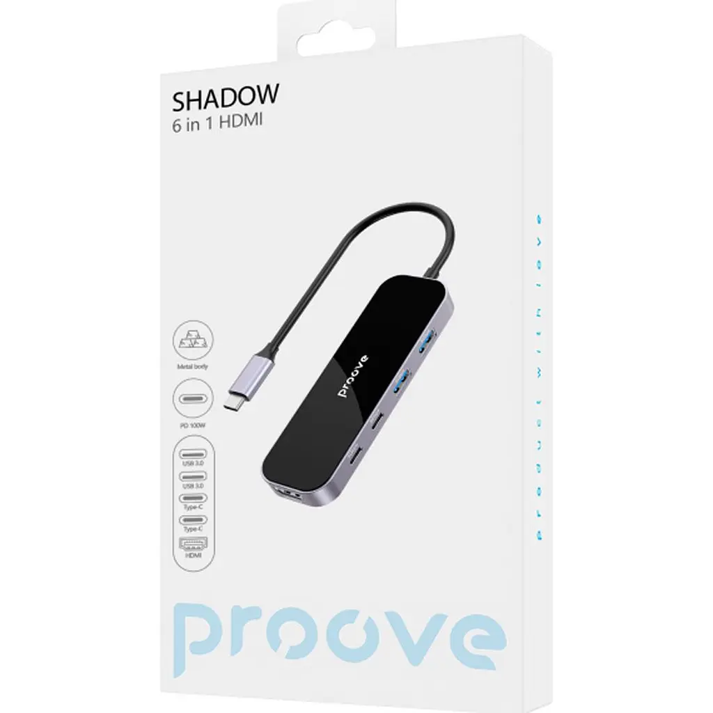 USB-хаб Proove Shadow (HBSW10221205) [125134] - фото 5