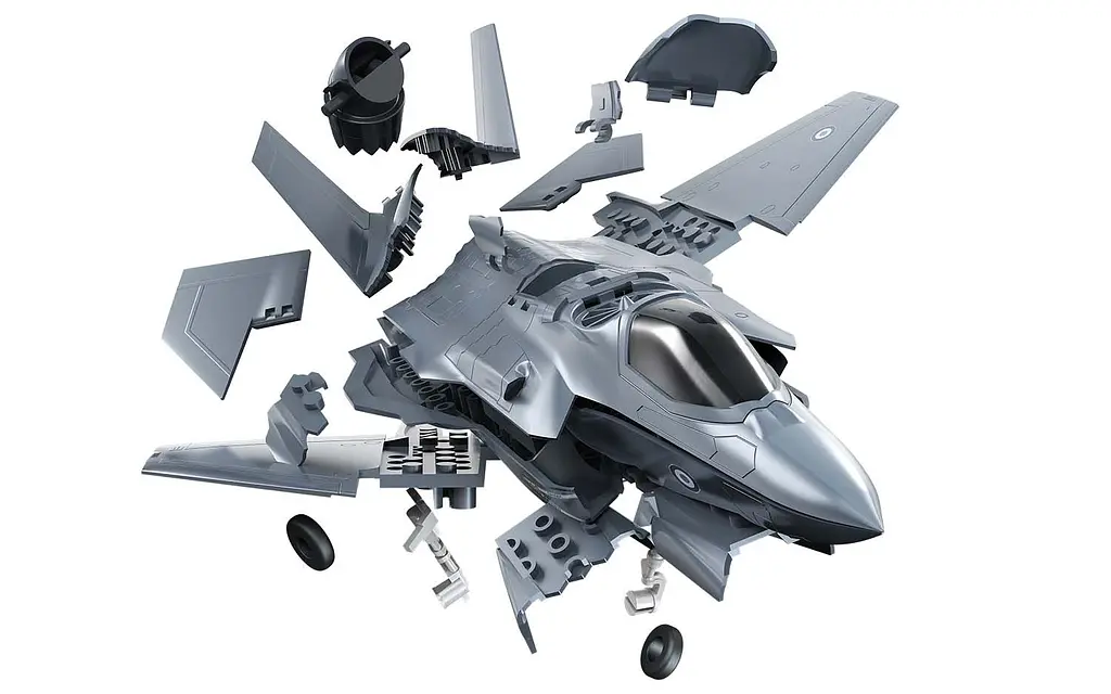 Конструктор Airfix самолет F-35B Lightning II Quickbuild AFXJ6040 - фото 8