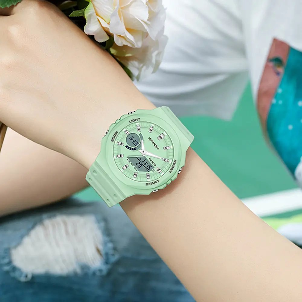 Жіночий наручний годинник 6016 Mint Sanda acs0030953 - фото 3