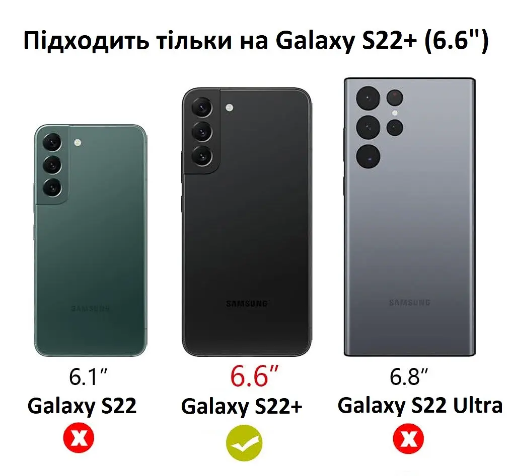Чохол шкіряний Leather Cover EF-VS906LBEGRU для Samsung Galaxy S22 Plus (6.6") Чорний - фото 2