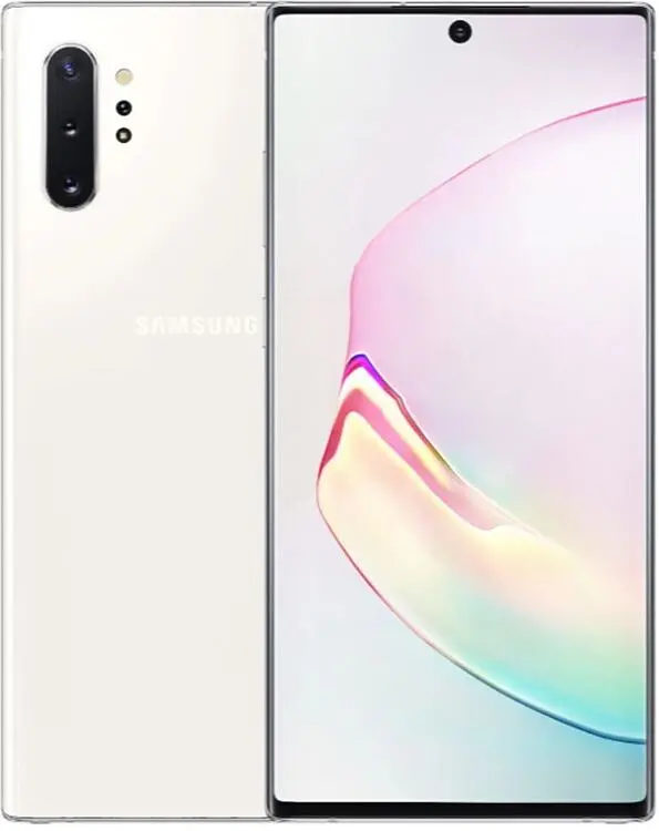 Смартфон Samsung Galaxy Note 10+ Single 12/512Gb N975U Aura White 1SIM