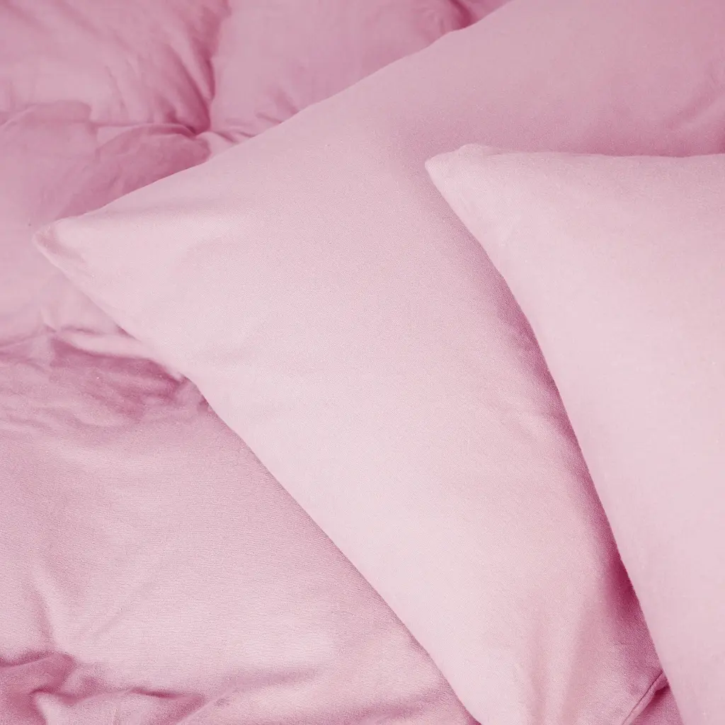 Постільна білизна MirSon 008 Pink Фланель 2 x 160 x 220 Сімейний Євро (2200009651199) - фото 9
