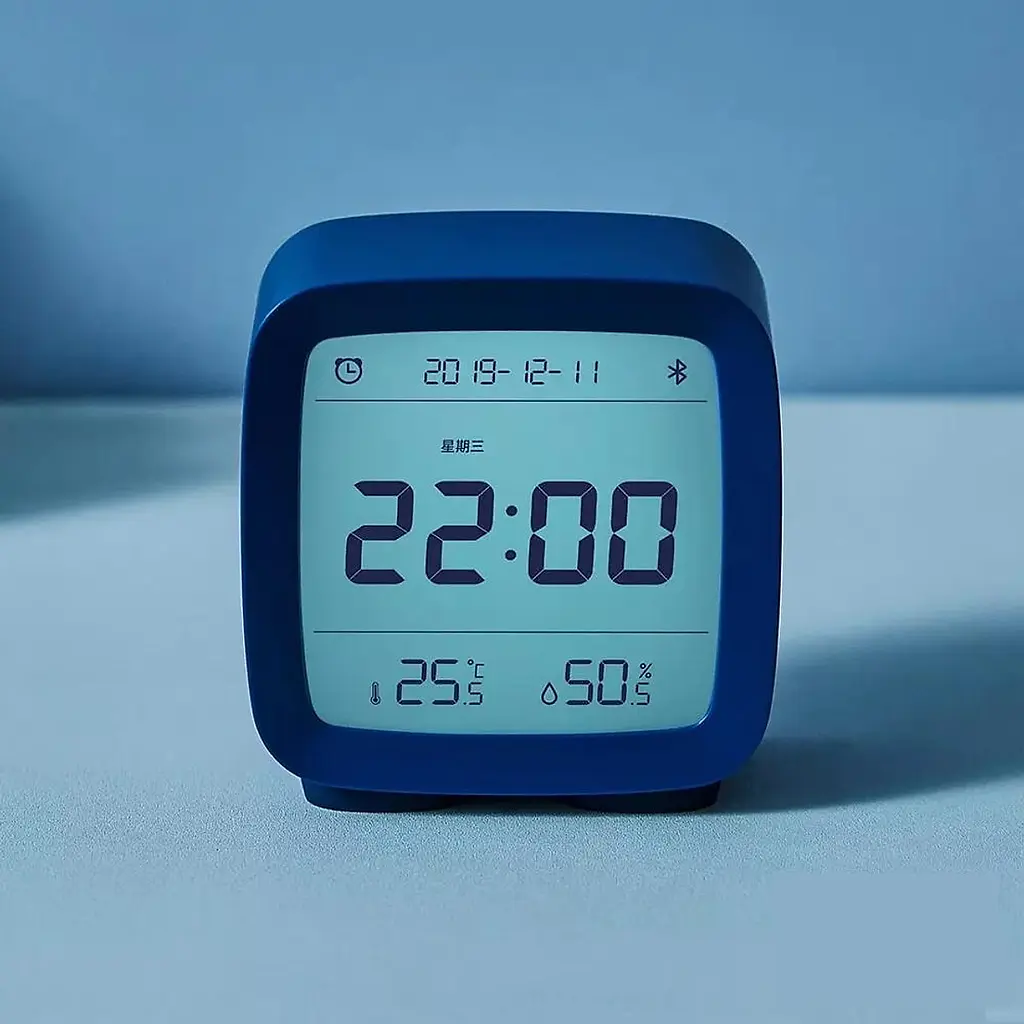 Розумний будильник Xiaomi Qingping (Годинник, Будильник, Гігрометр) CGD1 Blue - фото 2