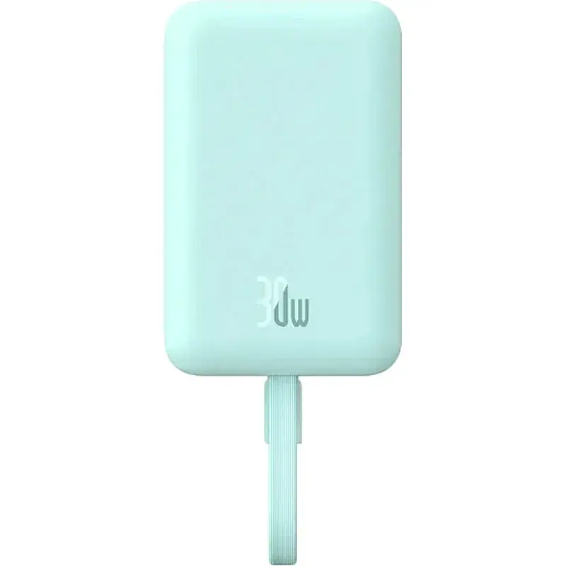Універсальна мобільна батарея Baseus Magnetic Mini 10000mAh, 30W Blue (P1002210B333-00) - фото 3