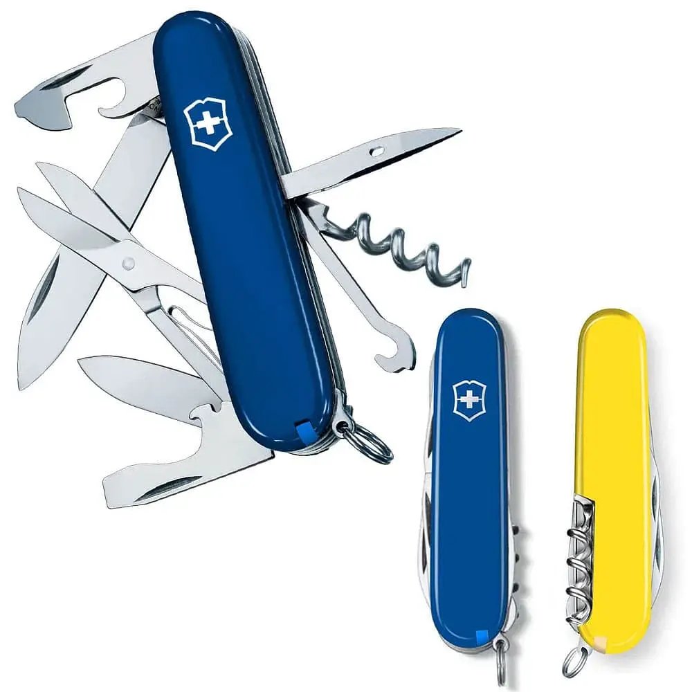 Ніж Victorinox Climber Ukraine Синьо-жовтий (1.3703.2.8) - фото 5