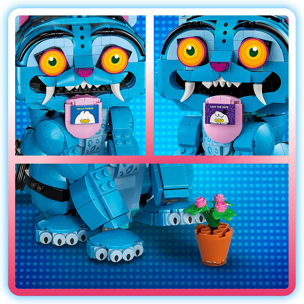 Конструктор LEGO KPop Demon Hunters Тигр Дерпі та пташка Сассі 825 ел. (72537) - фото 8
