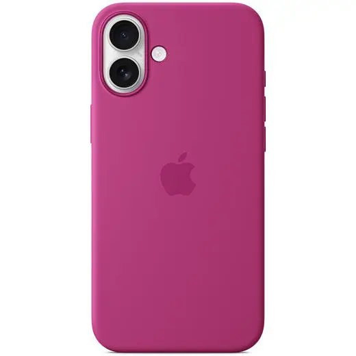 Силіконовий чохол CasePro Silicone Case with MagSafe Fuchsia для iPhone 16 Plus - фото 4