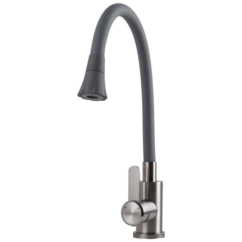 Змішувач для кухні Globus Lux WIEN SBT2-203SA-G03 Сірий - фото 4