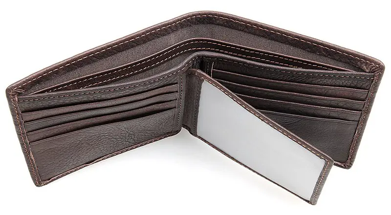 Чоловічий шкіряний гаманець Vintage 11.5х9.5 см acs0015355 - фото 5