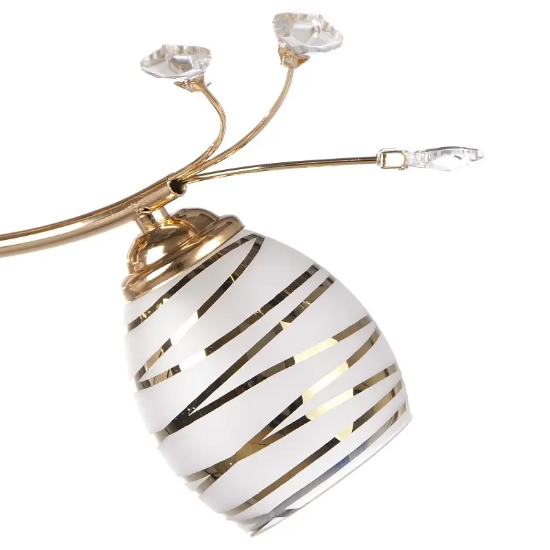 Люстра потолочная Brille классическая в зал E14 40W G (LK-245C/3) - фото 2