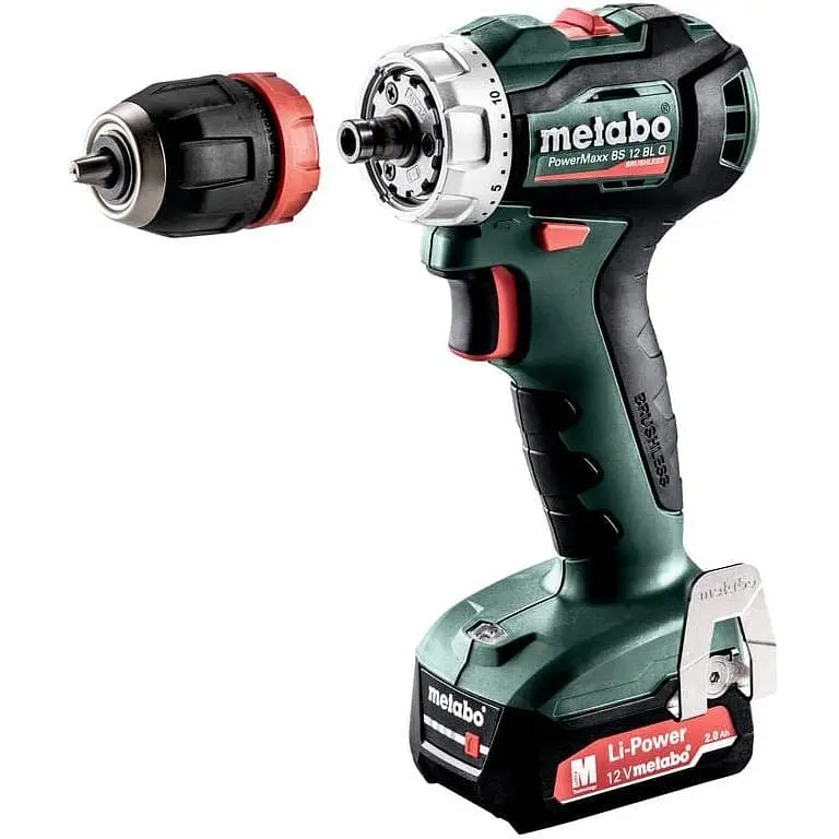 Дрель-шуруповерт Metabo PowerMaxx ВS 12 BL Q [601039500] [119769] - фото 3