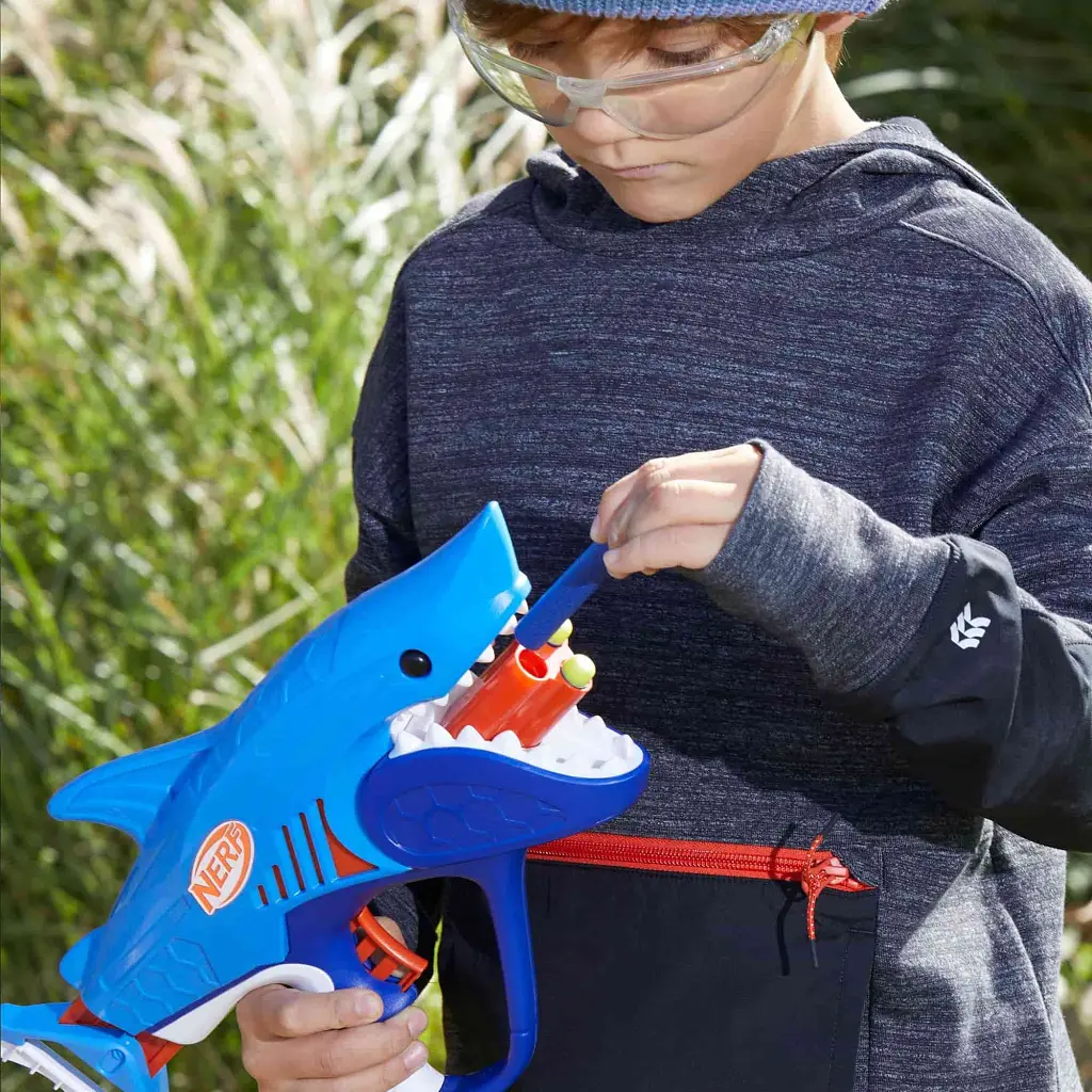 Іграшкова зброя Hasbro Бластер Nerf SharkFire (F8645) - фото 4