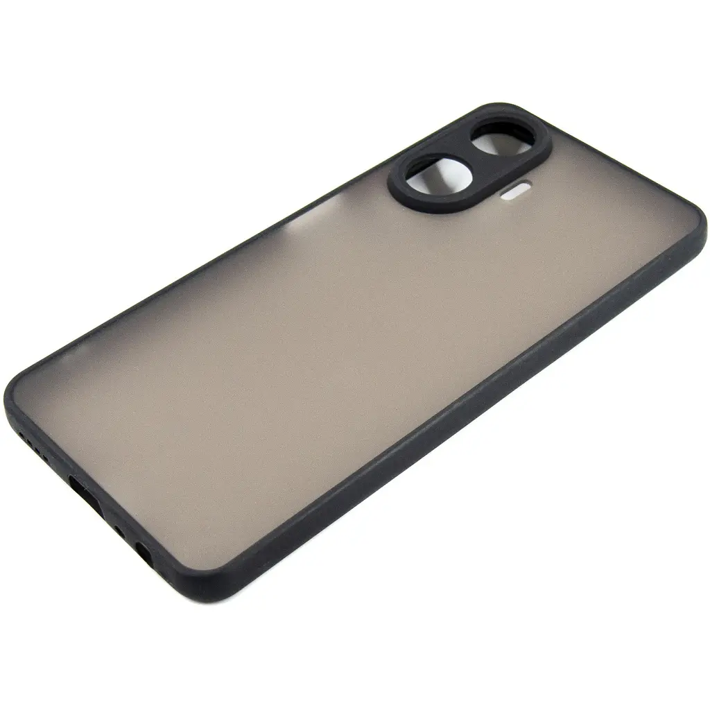 Чехол для мобильного телефона Dengos Matte Realme C55 (black) (DG-TPU-MATT-123) - фото 4