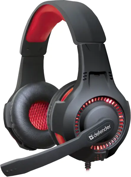Гарнітура Defender Warhead G-450 Red-Black (64146) - фото 2