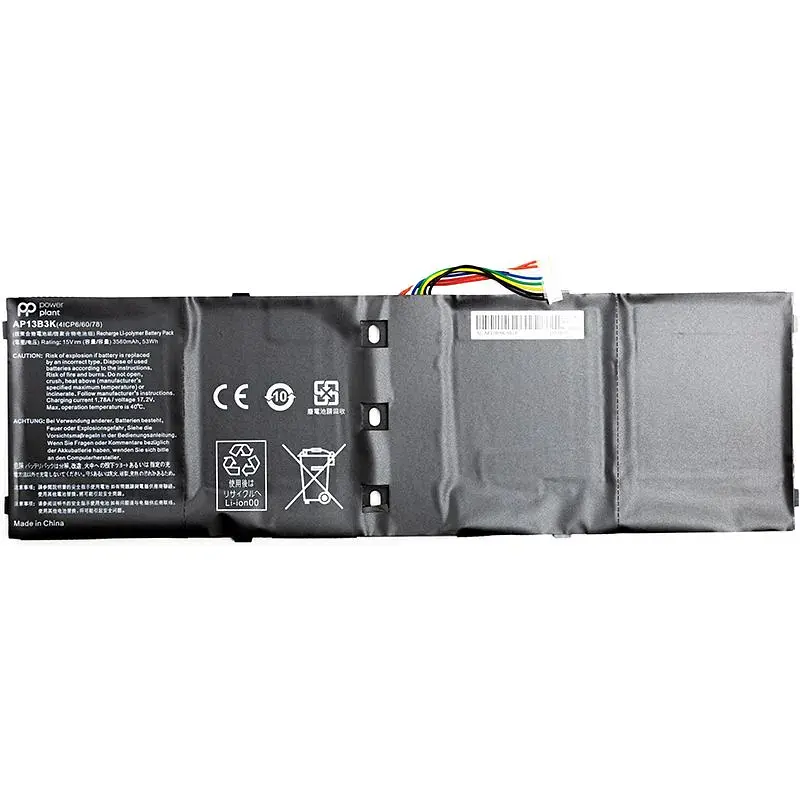 Акумулятор PowerPlant для ноутбуків ACER Aspire V5-573 Series (AP13B3K, ARV573PA) 15V 3560mAh (NB410217) - фото 2