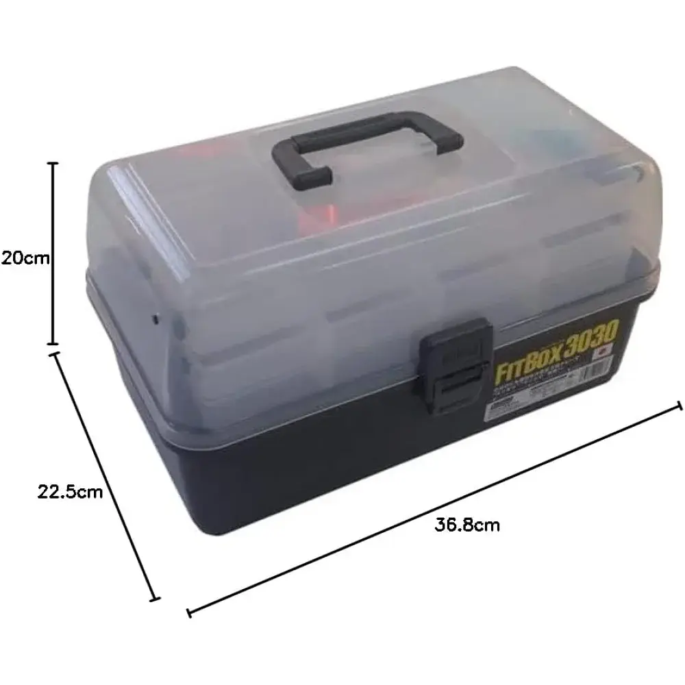 Ящик Meiho Fit Box 3030 368x225x200mm Grey - фото 4