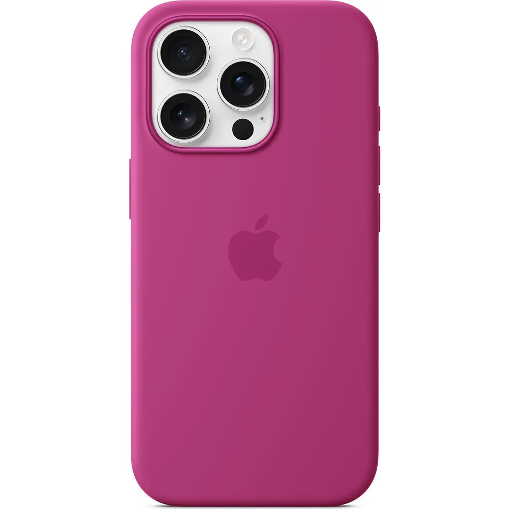 Чохол Apple Silicone Case with MagSafe для iPhone 16 Pro Fuchsia (MYYN3ZM/A) [116166] - фото 3