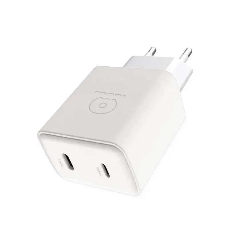 Зарядний пристрій WUW-C189 PD 20W Charger USB C + USB C білий