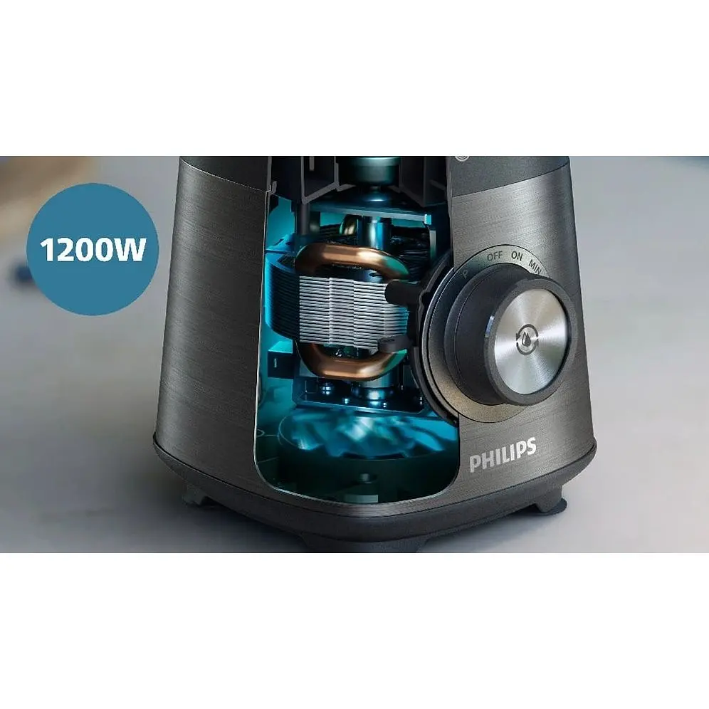 Блендер Philips Series 5000 стаціонарний 1200 Вт чорний (HR3041/00) - фото 2