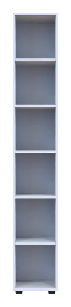 Шафа пенал Doros Міра Білий ДСП 183.5х30х30 (41510126) - фото 7