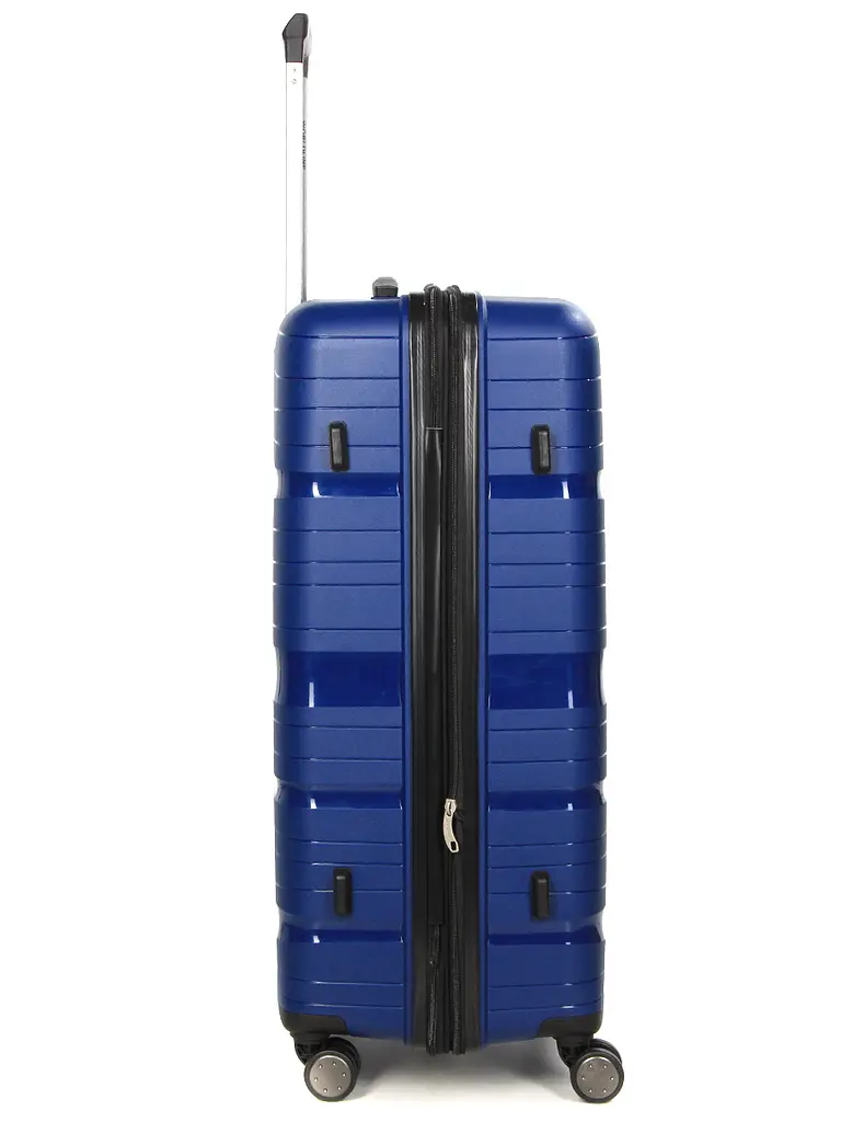 Валіза велика L поліпропілен Worldline Airtex 283 74,5×49×32см 120л Темно-синій - фото 8