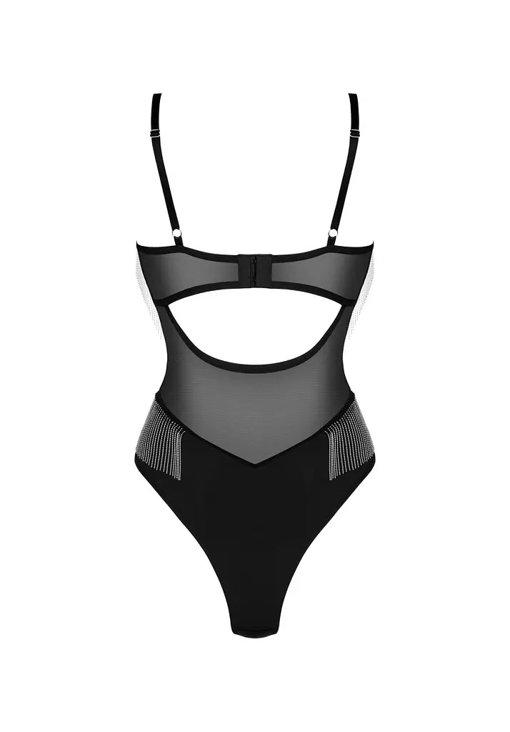 Боді Obsessive Milladis XS/S чорний - фото 6