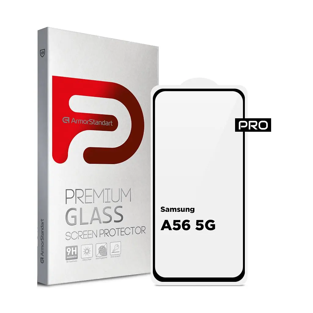 Скло захисне Armorstandart Pro Samsung A56 5G Black (ARM82612)
