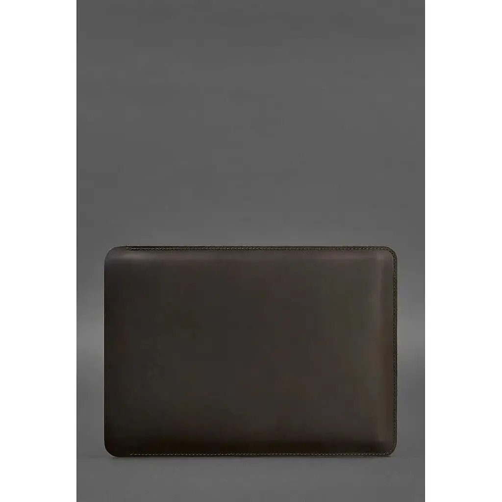 Шкіряний чохол BlankNote для MacBook 15-16 Темно-коричневий - фото 2