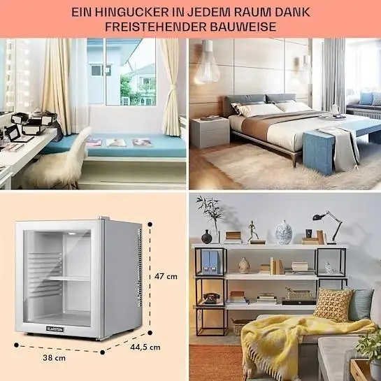 Мини холодильник Klarstein Brooklyn 32л (10035226) - фото 4