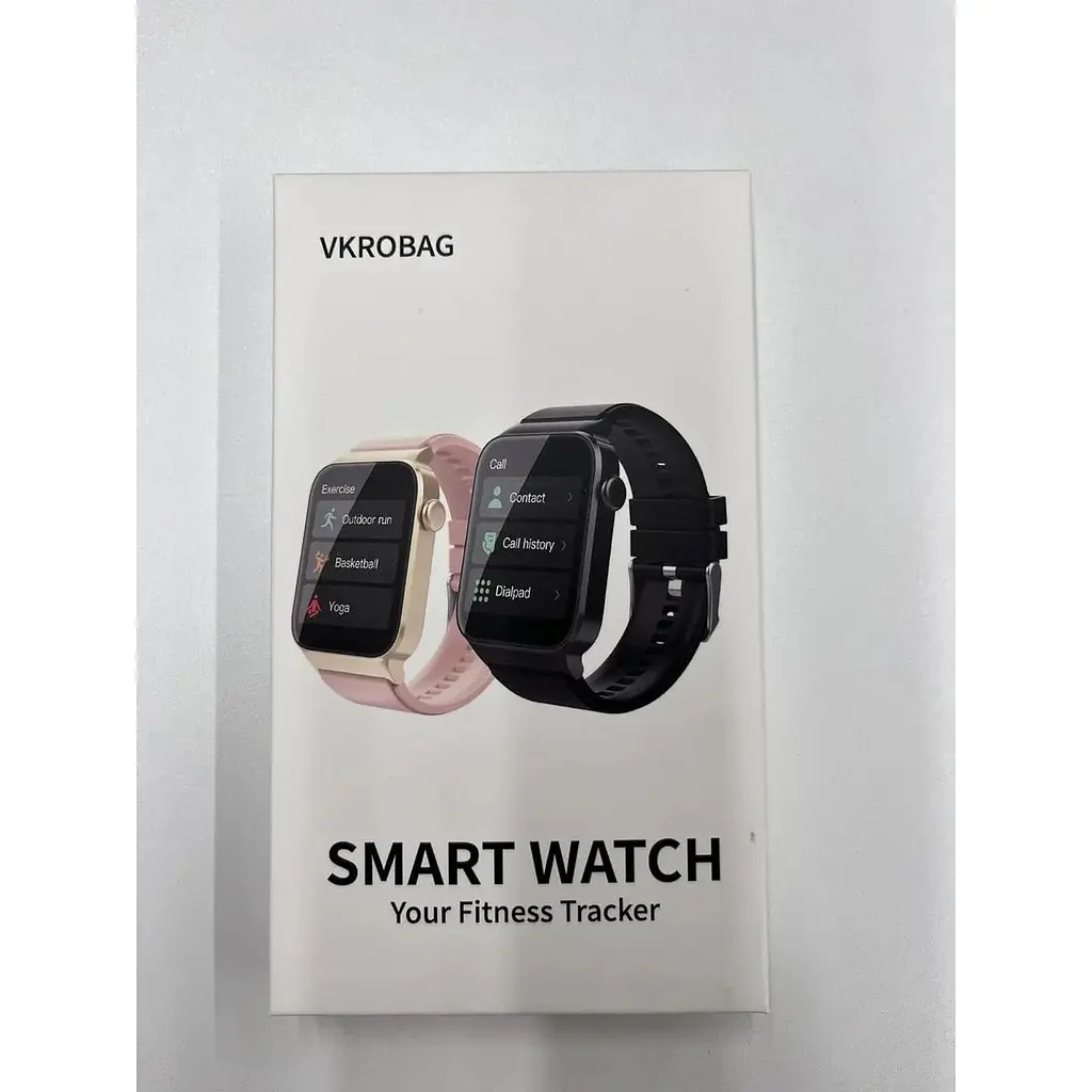 Смарт-годинник Vkrobag 1.85'' Full Touch Fitness Watch з відповіддю/повідомленням на дзвінки - фото 3