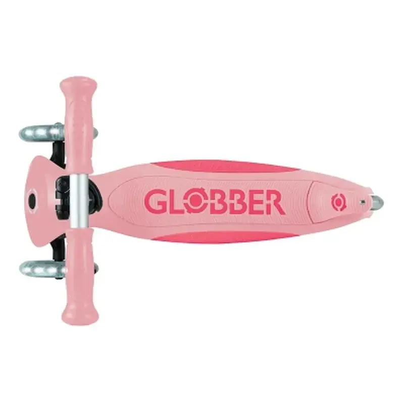 Самокат Globber серії Elite Lights пастельно-рожевий Колеса з підсвічуванням (439-710-3) - фото 6