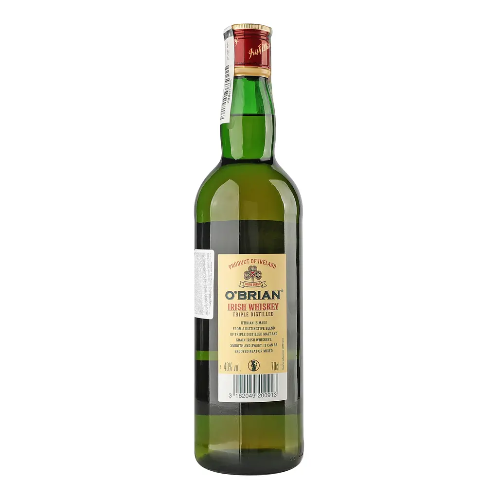Виски O'Brian Blended Irish Whisky 40 % 0.7 л - фото 3