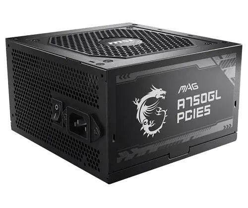 Блок живлення 750 Вт, MAG A750GL PCIE5, Black, модульний MSI teh0028957 - фото 3